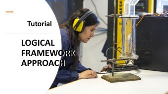 Technical Cooperation Tutorial on Logical Framework Approach