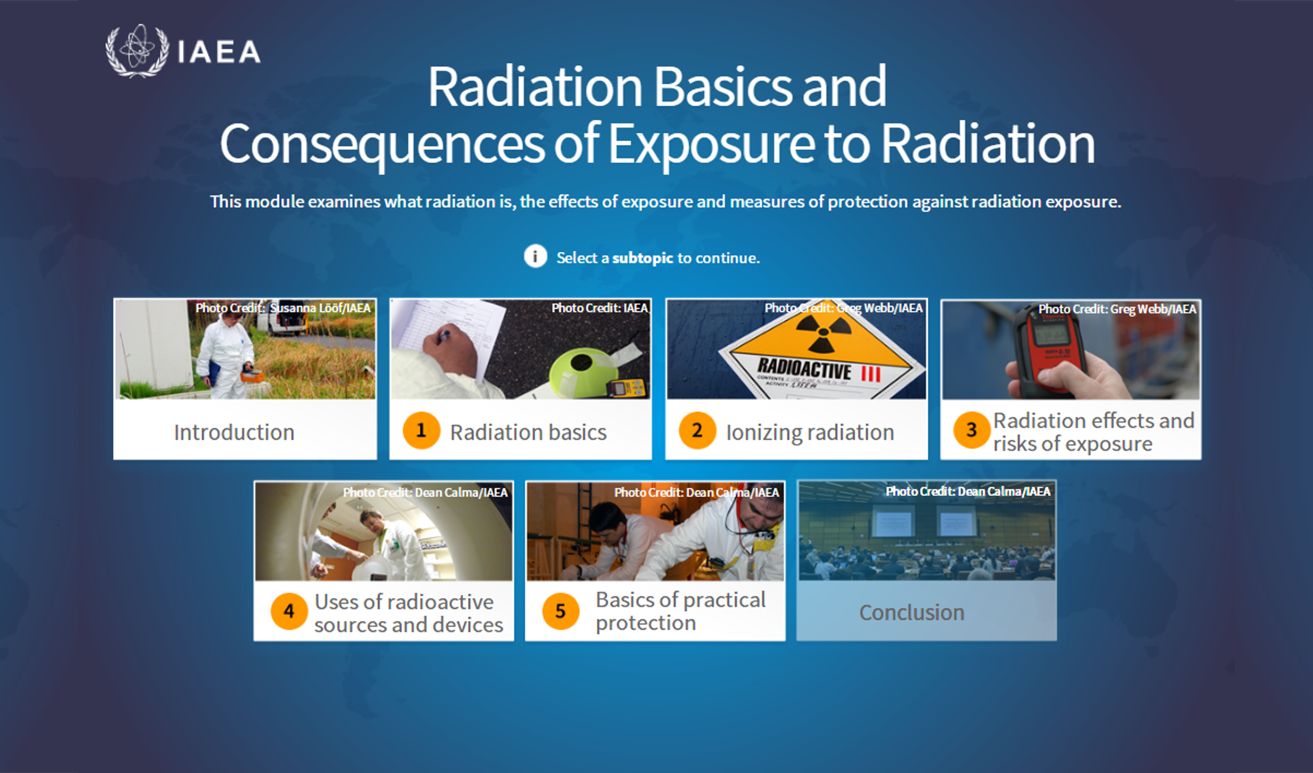 Radiation Basics and Consequences of Exposure to Radiation