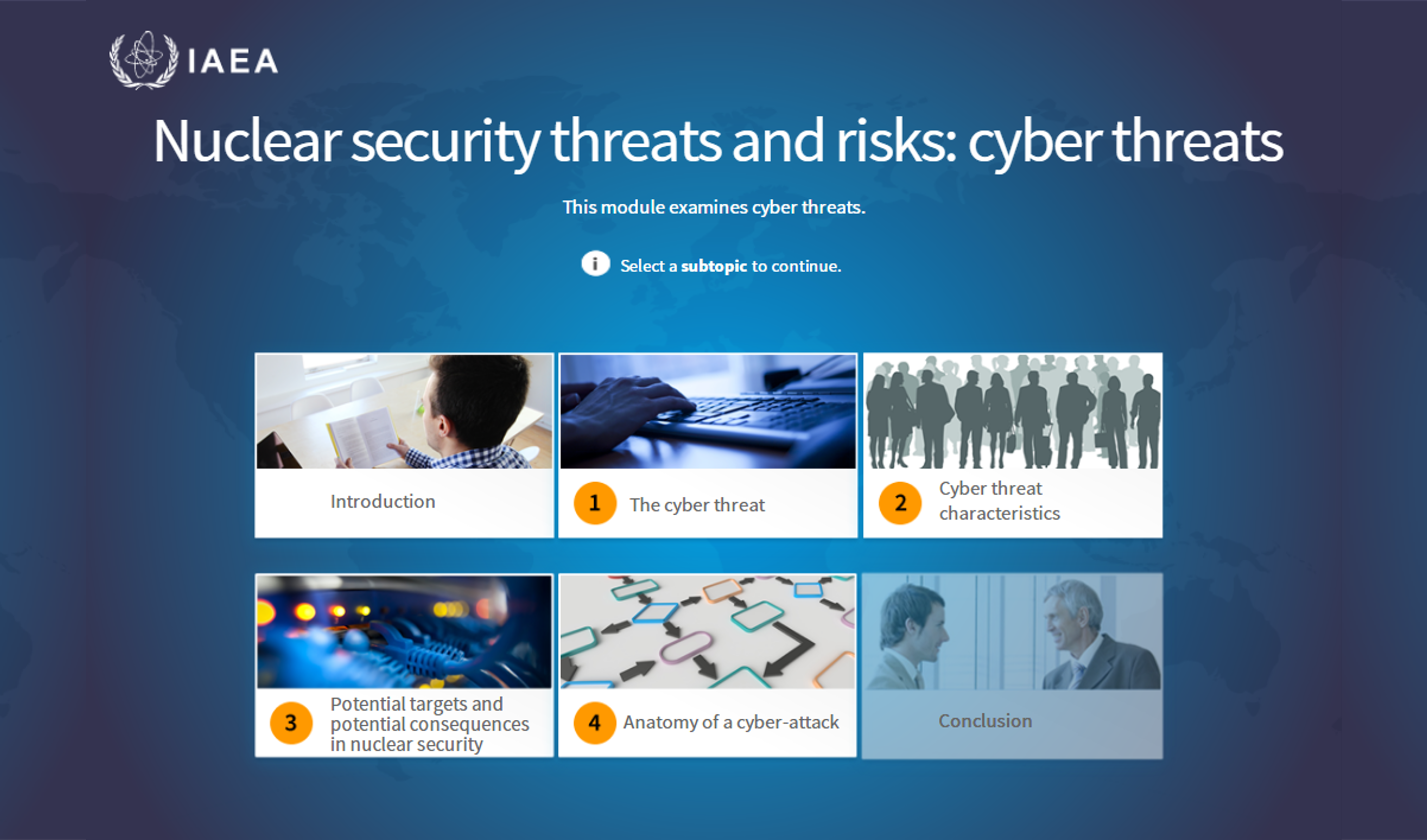 Nuclear Security Threats and Risks: Cyber Threats