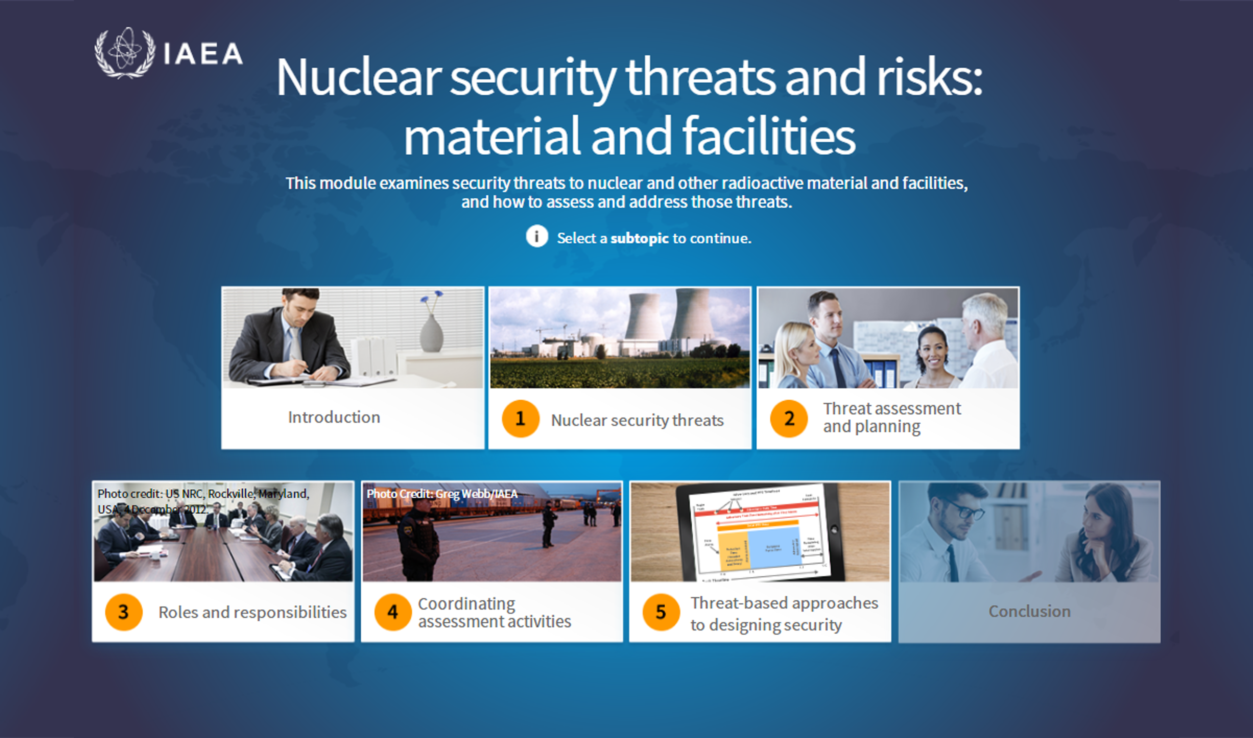 Nuclear Security Threats and Risks: Material and Facilities